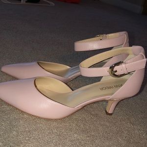 JENN ARDOR Women's Kitten Heel Pumps